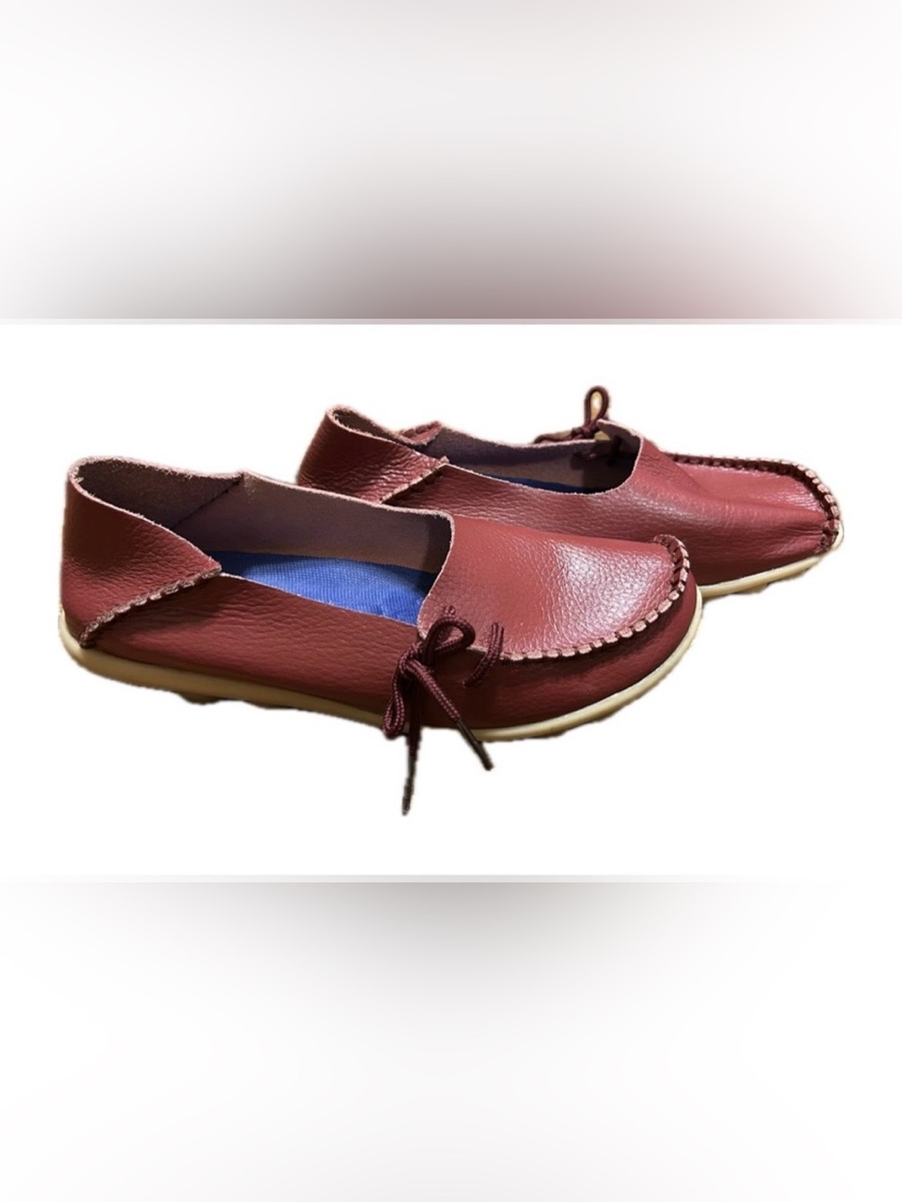 Andiano Leather Loafers. Size 7,5
